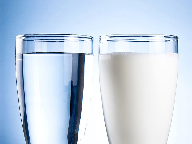 Hacer shisha con leche