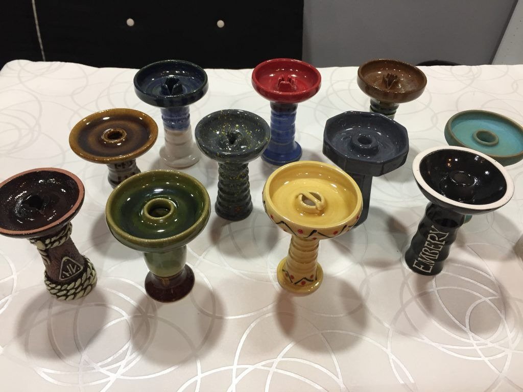 Tipos cazoletas para shishas